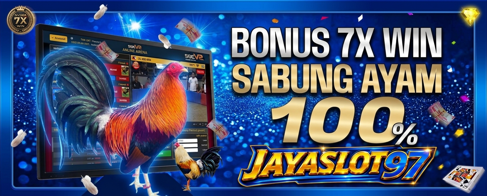 BONUS 7× WIN SABUNG AYAM