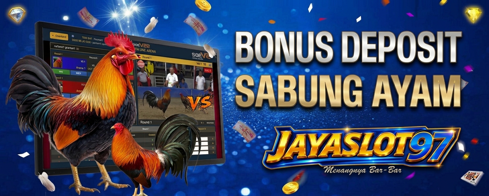 BONUS DEPOSIT SABUNG AYAM 10%
